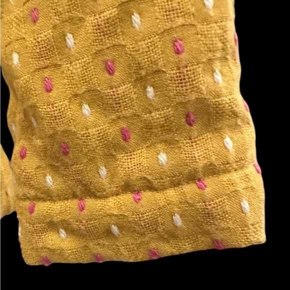 Matilda Jane Girl’s Going Easy Jacket Buttons Scalloped Placket Pleated Hem Sz 4 - Picture 6 of 9